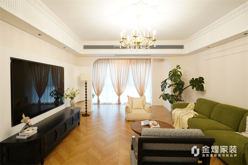 華電湘苑法式復(fù)古風格